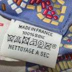Hermes Costume de Fete Carre 90 Silk Scarf Multicolor — view 8