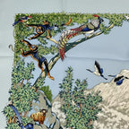 Hermes Carre 90 Scarf Sichuan Blue — view 2