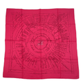 Hermes Carre 90 Birth of Dare Silk Scarf Pink
