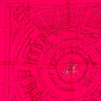 Hermes Carre 90 Birth of Dare Silk Scarf Pink — view 3