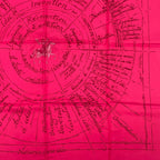 Hermes Carre 90 Birth of Dare Silk Scarf Pink — view 5
