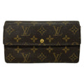 Louis Vuitton Wallet Monogram Pochette Porte-Monnaie Cles Leather