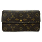 Louis Vuitton Wallet Monogram Pochette Porte-Monnaie Cles Leather