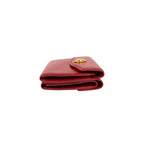 Dior Vintage CD Logo Leather Trifold Wallet Mini — view 5