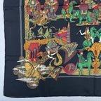 Hermes Carre 90 Au Fil de la Soie Silk Scarf — view 7