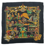 Hermes Carre 90 Au Fil de la Soie Silk Scarf — view 2