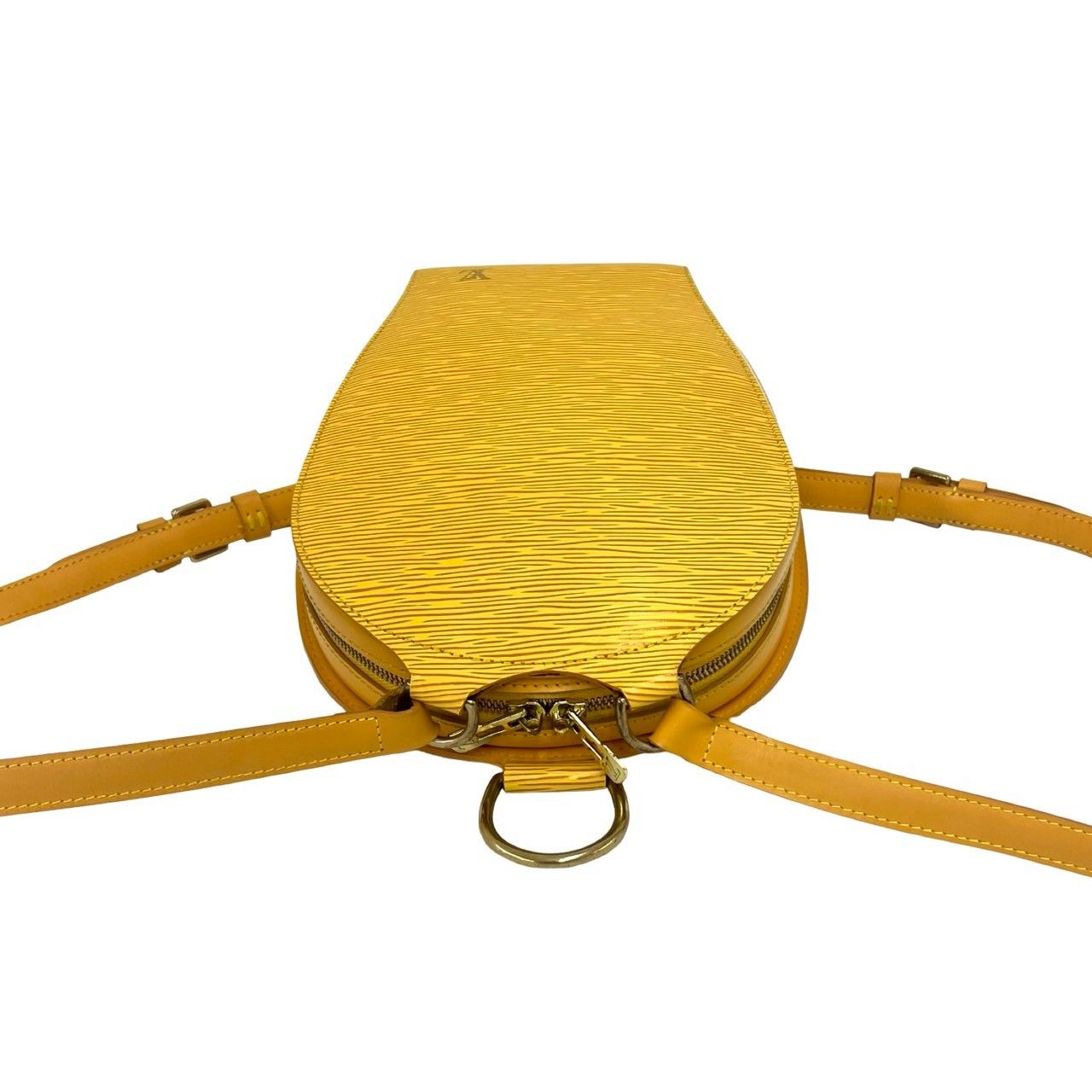 Louis Vuitton Vintage Mabillon Epi Leather Backpack Tassili Yellow — view 4