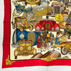 Hermes Carre 90 Scarf Silk L'elegance Et le Confort en Automobile Comfort — view 7