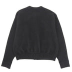 Chanel Coco Button Silk Cashmere Knit Cardigan Black — view 2