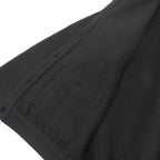 Chanel Coco Button Silk Cashmere Knit Cardigan Black — view 5
