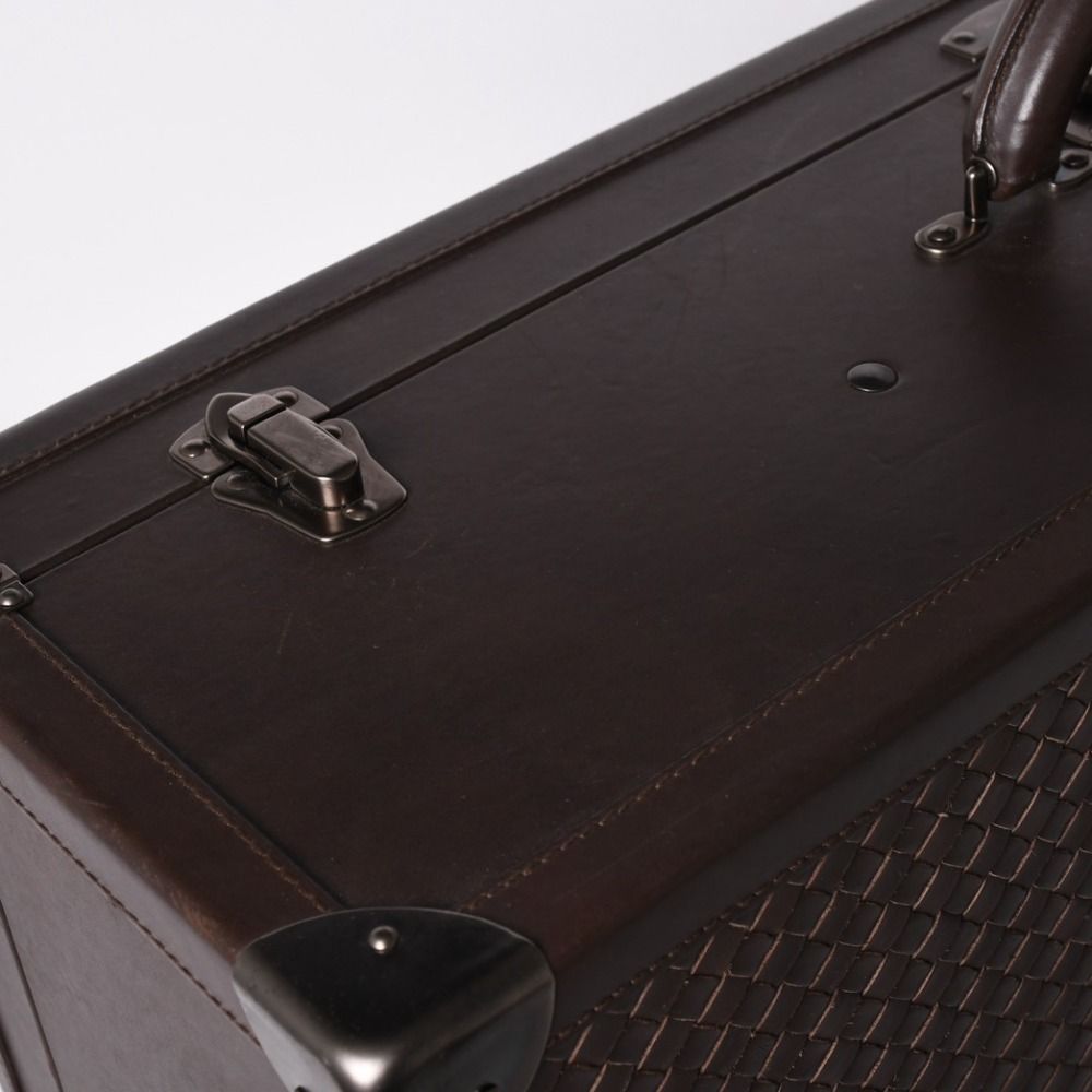Bottega Veneta Hard Trunk Bag Brown — view 5