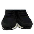 Hermes Lace Up Sneakers Suede Logo Mesh Black — view 5