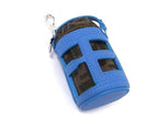 Fendi Zucca Pattern Zucchino Nylon Canvas Bucket Bag Charm Key Holder