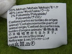 Loewe Anagram 50% Mohair 48% Wool 2% Nylon Scarf Shawl Green — view 3
