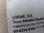 Loewe Anagram Mohair Wool Nylon Scarf Fringe Shawl Ivory — view 4