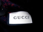 Gucci GG Pattern Alpaca Wool Knit Cap Hat M Navy — view 4