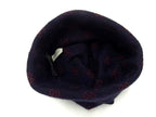 Gucci GG Pattern Alpaca Wool Knit Cap Hat M Navy — view 3