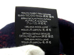 Gucci GG Pattern Alpaca Wool Knit Cap Hat M Navy — view 5