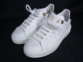 Louis Vuitton Monogram Time Out Line Sneakers 35 Shoes Off White