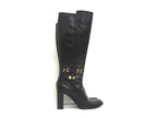Louis Vuitton Long Boots 38.5 Shoes Black — view 2