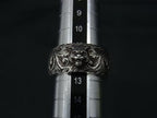 Gucci Cat Head Arabesque Garden Interlocking Ring — view 3