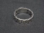 Gucci Interlocking Ring Silver Green — view 2