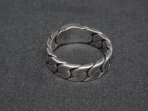 Gucci Interlocking Ring Silver Green — view 2