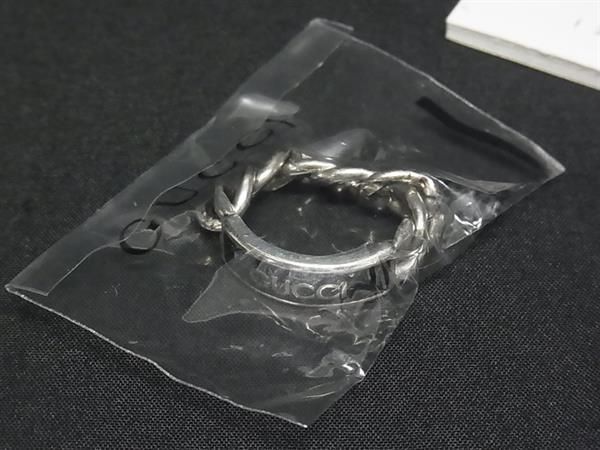 Gucci Unopened Golmet Chain Silver Ring