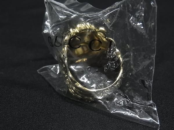 Gucci Unopened Lion Head Gold Ring — view 2