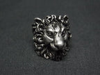 Gucci Lion Head Silver Ring