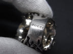 Gucci Lion Head Silver Ring — view 4