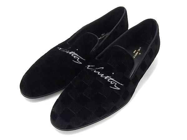 Louis Vuitton Damier Auteuil Line 7.5 Shoes Black