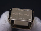 Hermes Bolduc Scarf Ring Closure Gold — view 3