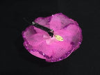 Chanel Camellia Nylon Corsage Pin Brooch Pin Badge Pink — view 2