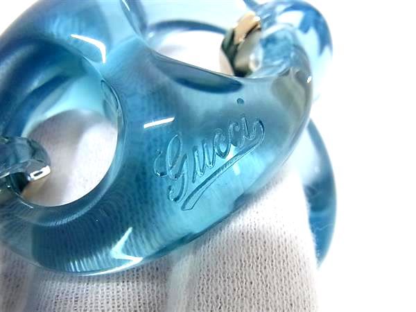 Gucci Marina Chain Bracelet Clear Blue — view 4