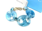 Gucci Marina Chain Bracelet Clear Blue