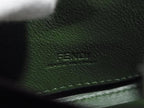 Fendi Nano Bucket Nylon 2-Way Handbag Maxi Handle Charm Green Pink — view 6