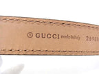 Gucci GG Marmont Leather Gold 80 32 Black Belt — view 5