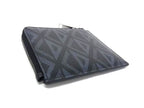 Dior CD Diamond L-shaped Zipper Wallet Black — view 2