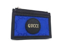 Gucci Off the Grid Nylon Leather Coin Purse Blue Black