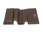 Louis Vuitton Taiga Portobier 3 Cult Cles Bifold Wallet Brown — view 3