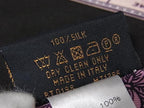 Louis Vuitton Bandeau BB Jeu Druis Silk 100% Ribbon Scarf Pink — view 5