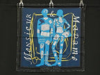 Hermes Monsieur Et Madame & Carre 70 Silk Scarf Shawl Navy
