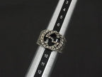 Gucci Interlocking Arabesque Silver Ring — view 3