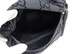 Gucci GG Pattern Nylon Canvas Crossbody Belt Bag Waist Pouch Gray — view 5