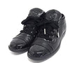Chanel CC Logo Leather Sneakers Black