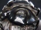 Gucci Lion Head Silver Black Ring — view 4