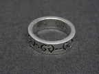 Gucci Ghost Skull Silver Ring — view 2
