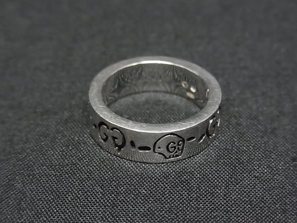 Gucci Ghost Skull Silver Ring