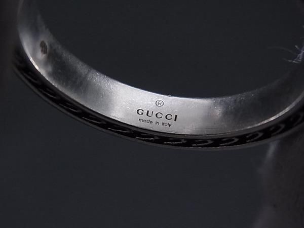 Gucci Interlocking Black Ring — view 4